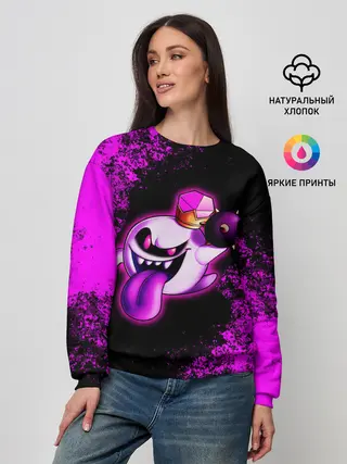 Женский свитшот / Luigis Mansion