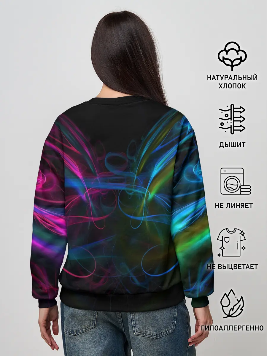 Женский свитшот / Fortnite x Marshmallow.