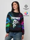 Женский свитшот / Fortnite x Marshmallow.