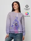 Женский свитшот / Гимнастка на полотне