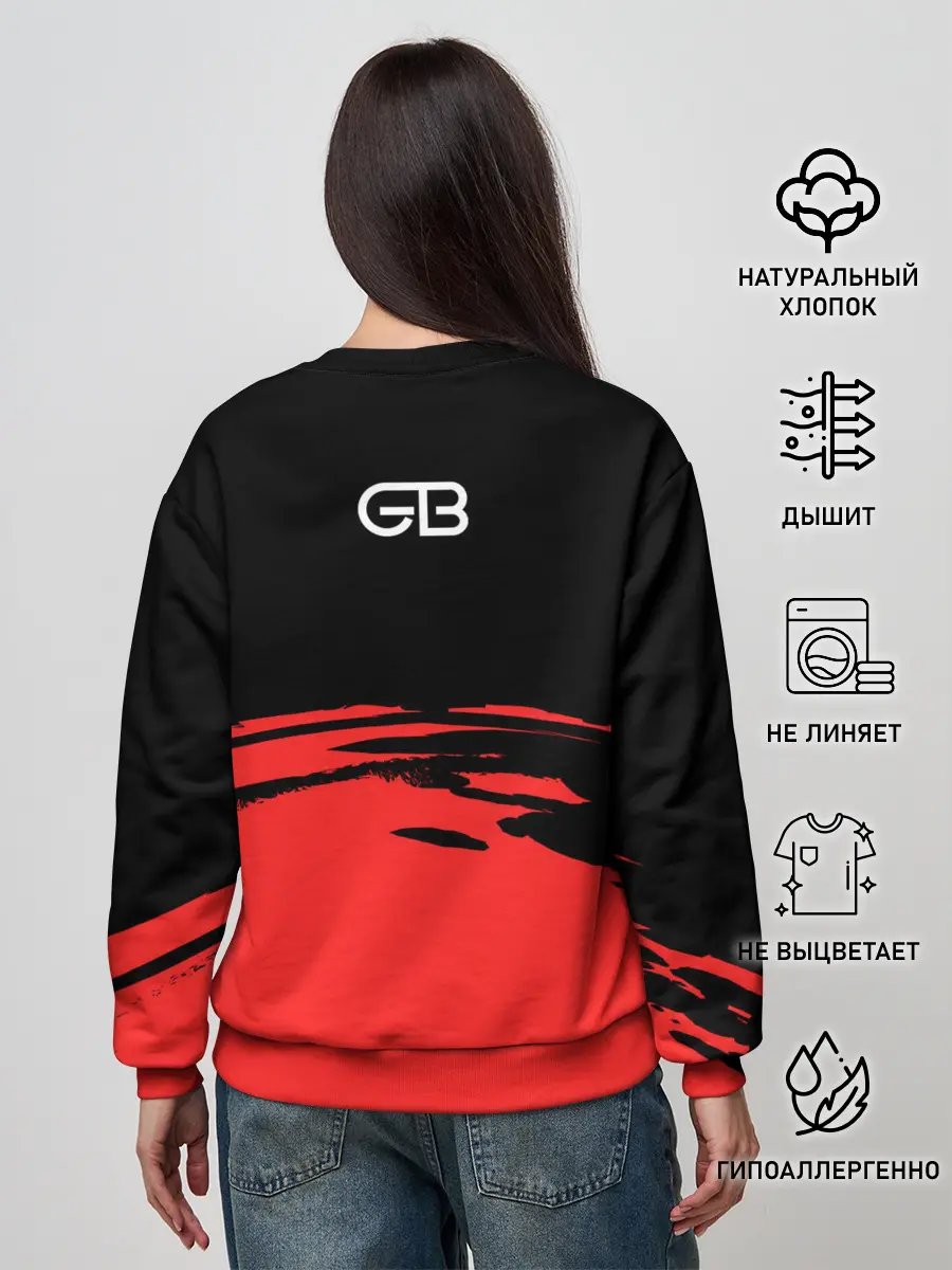 Женский свитшот / $AMURAI - GAYAZOV$ BROTHER$