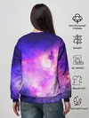 Женский свитшот / КОСМИЧЕСКИЕ КРАСКИ