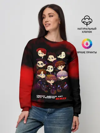 Женский свитшот / EXO