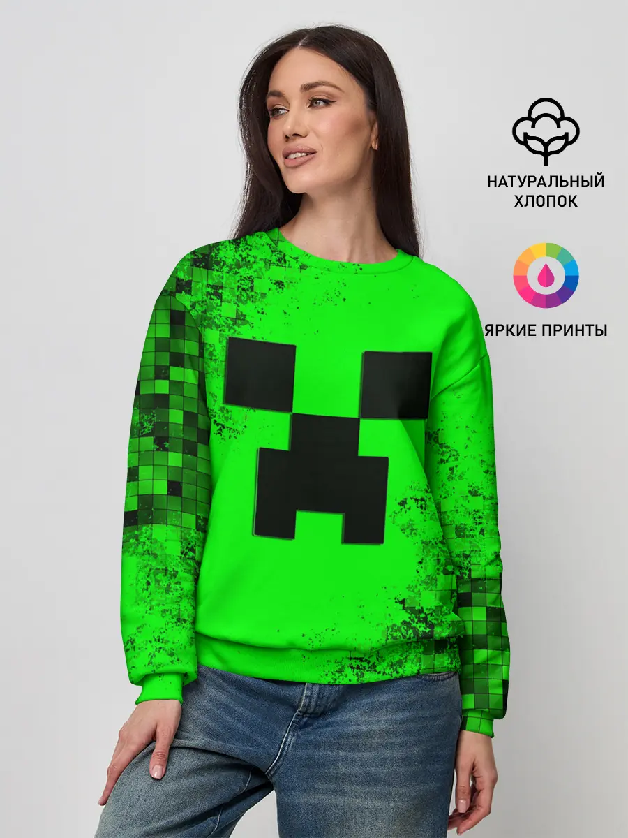 Женский свитшот / MINECRAFT