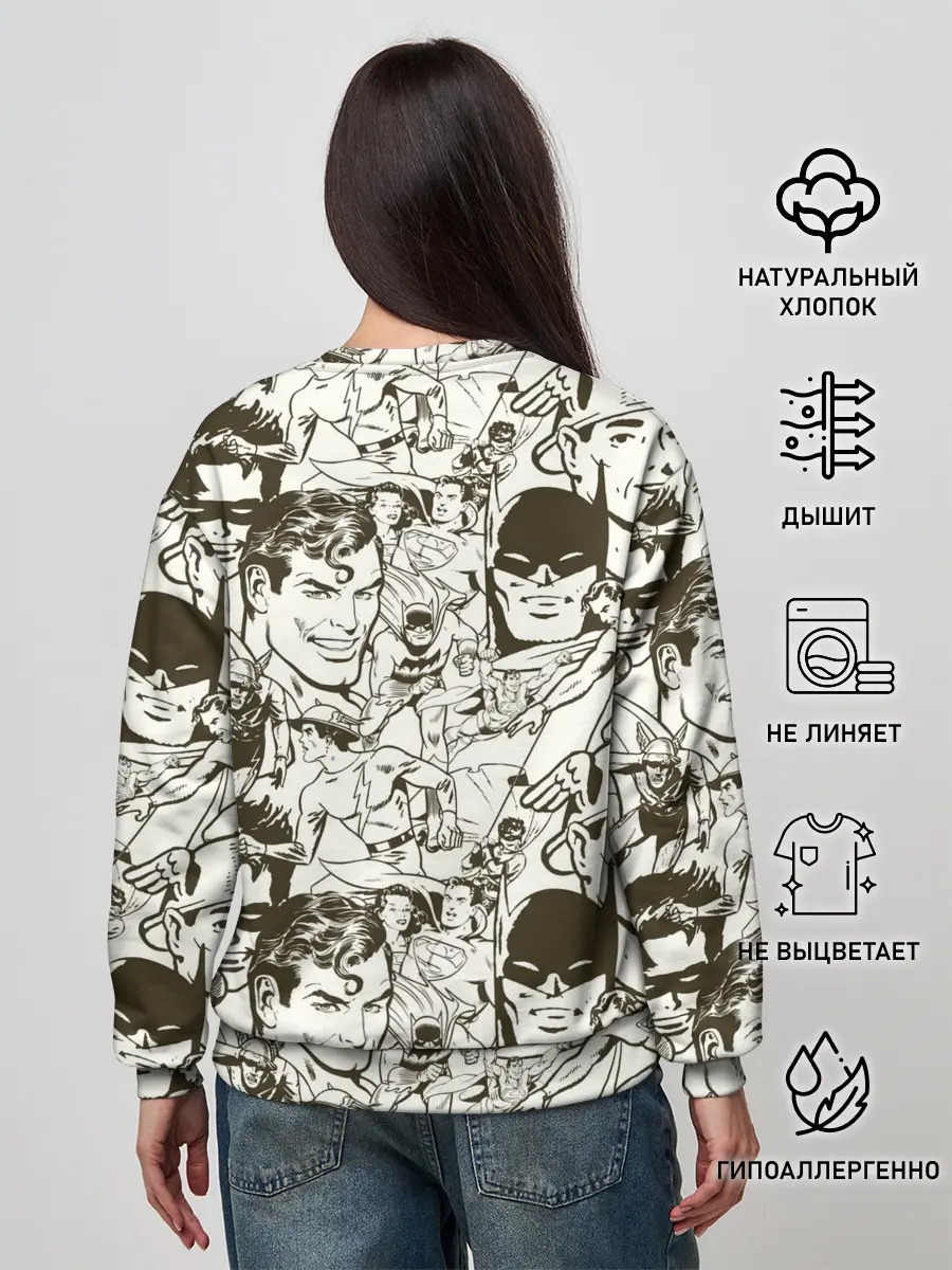 Женский свитшот / Super Powers