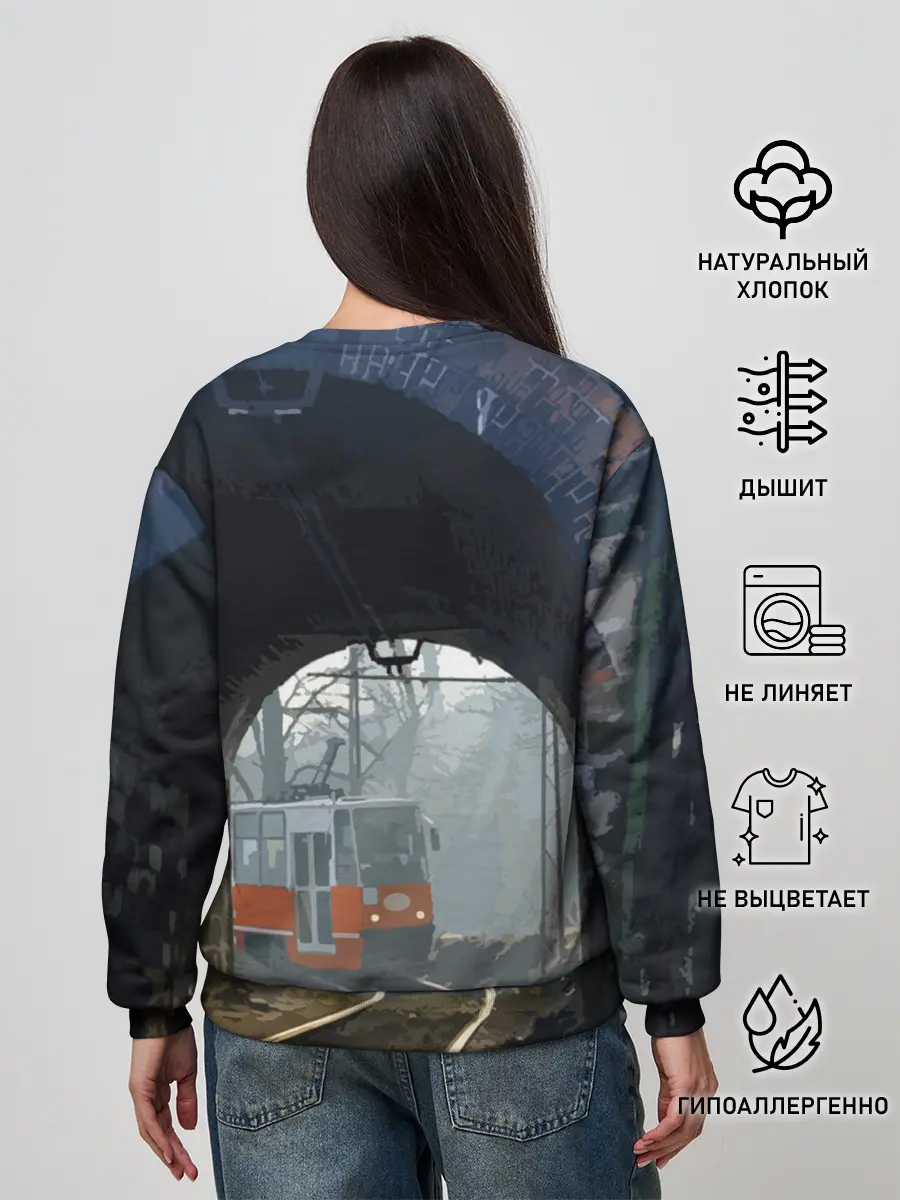 Женский свитшот / Трамвай