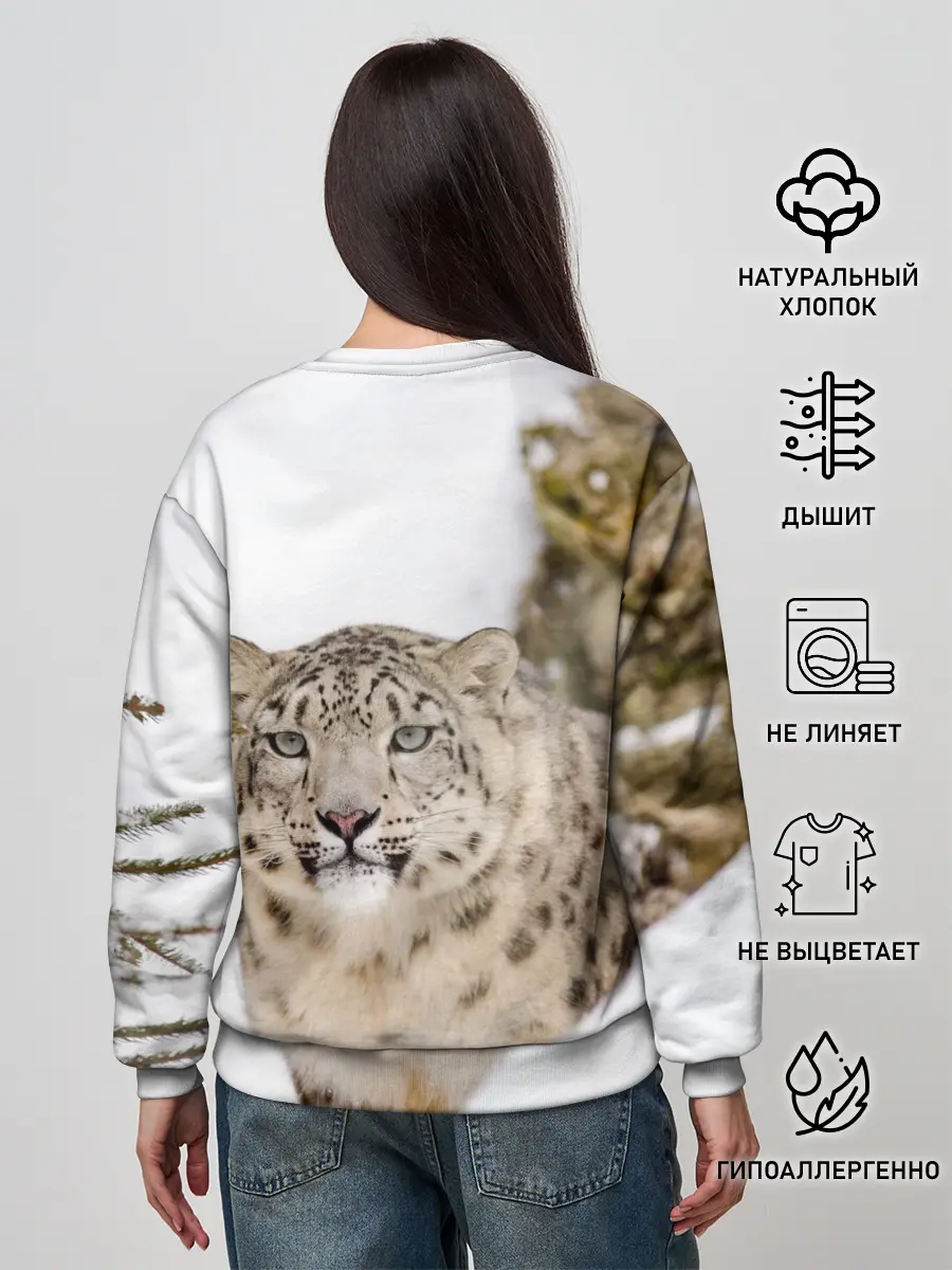 Женский свитшот / Ирбис