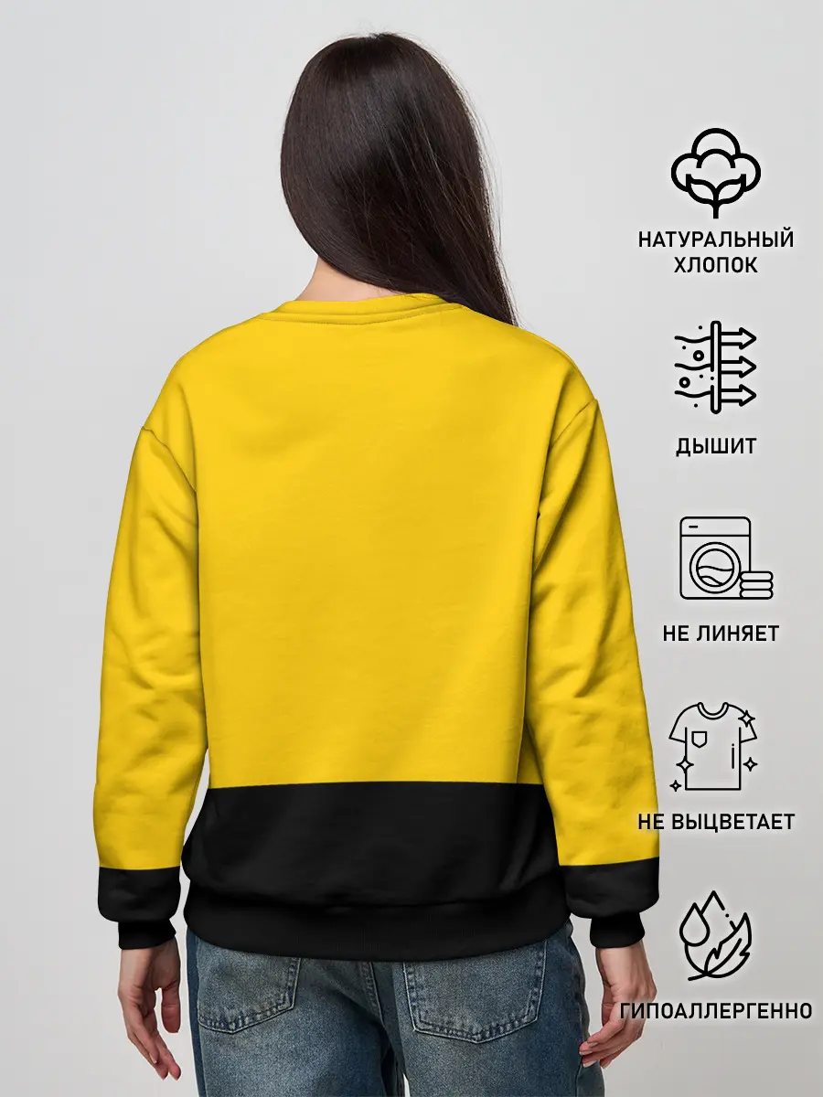 Женский свитшот / Гордый кот.