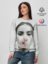 Женский свитшот / kitty face