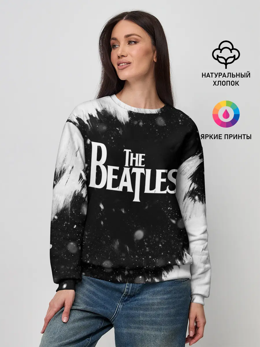Женский свитшот / The Beatles BW