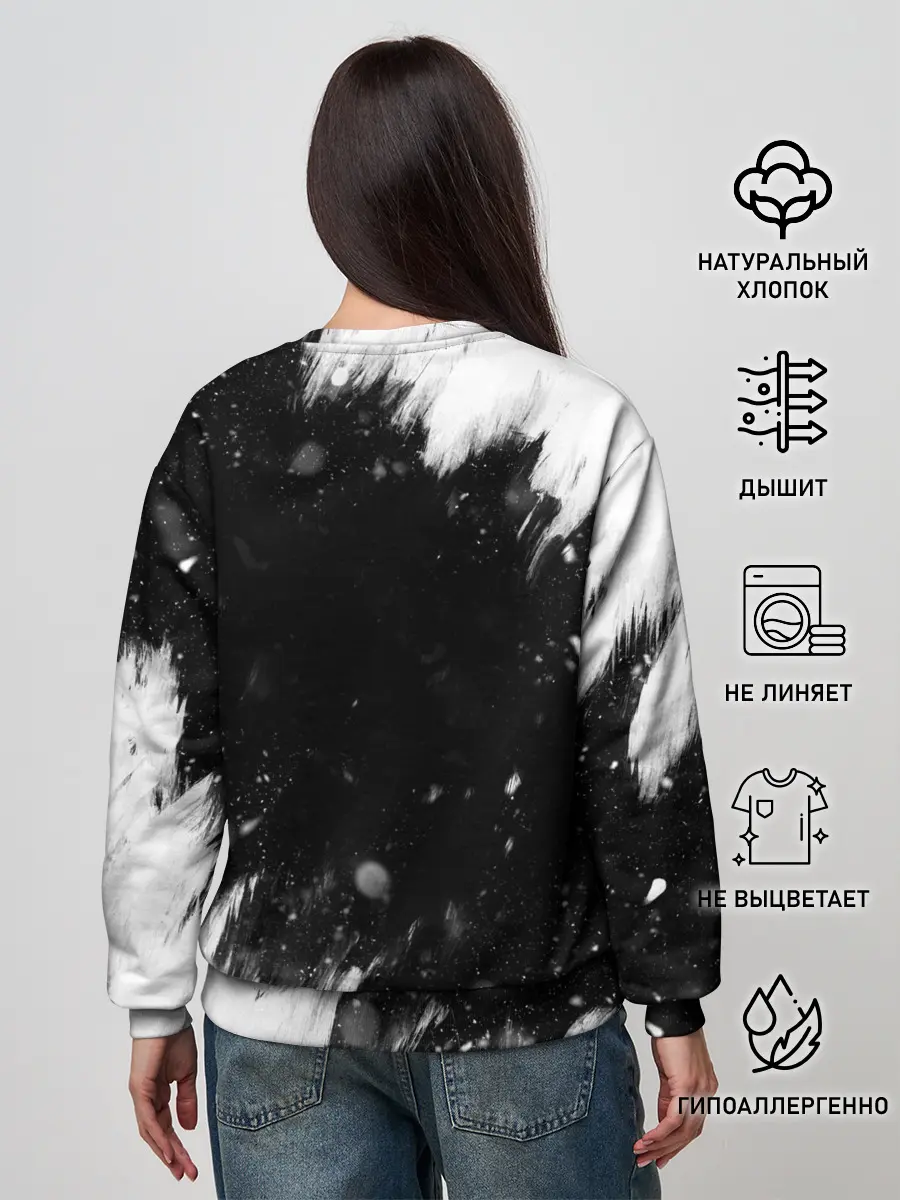 Женский свитшот / The Beatles BW