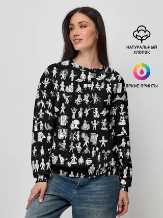 Женский свитшот / FALLOUT BLACK