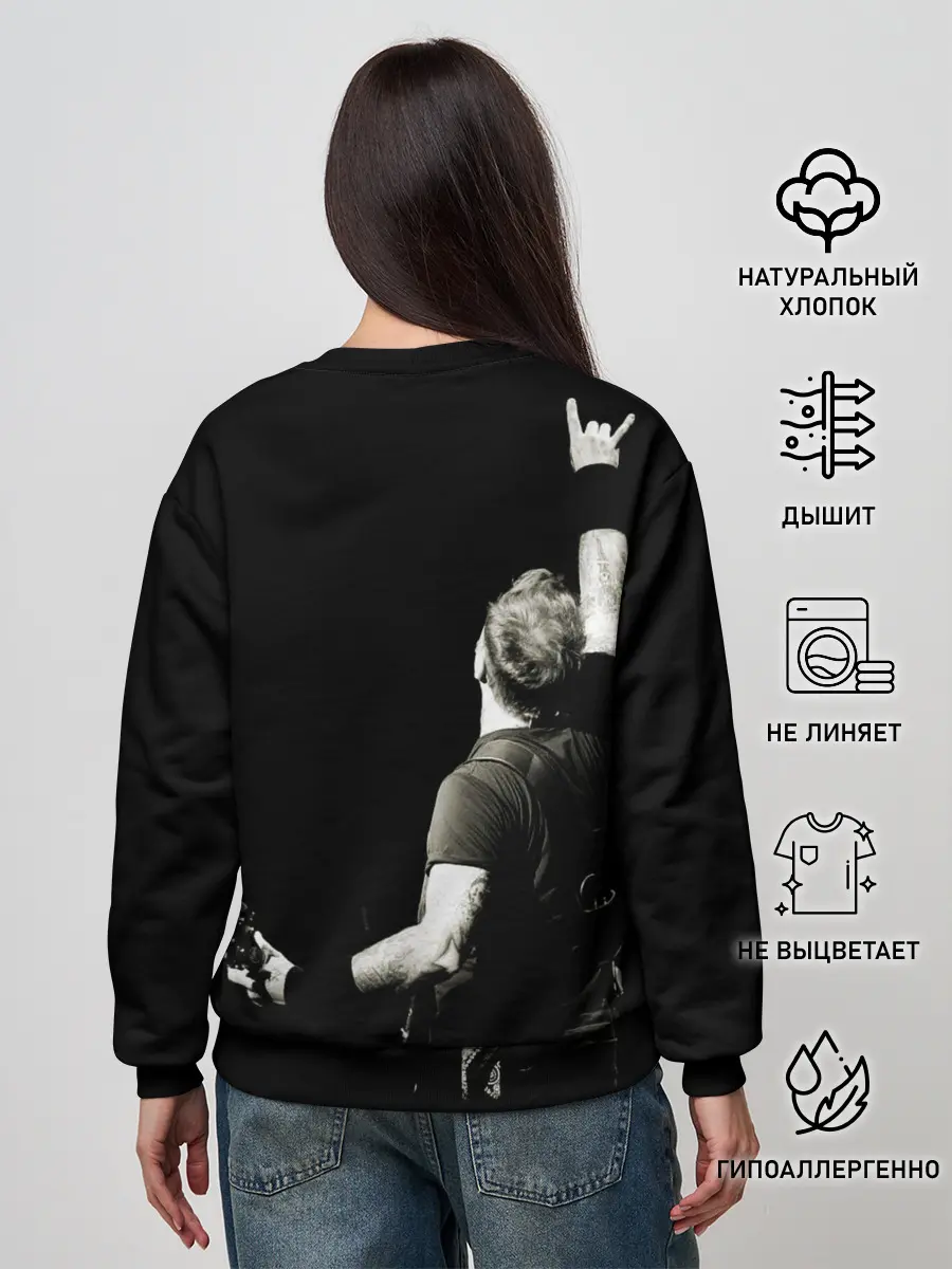 Женский свитшот / Metallica