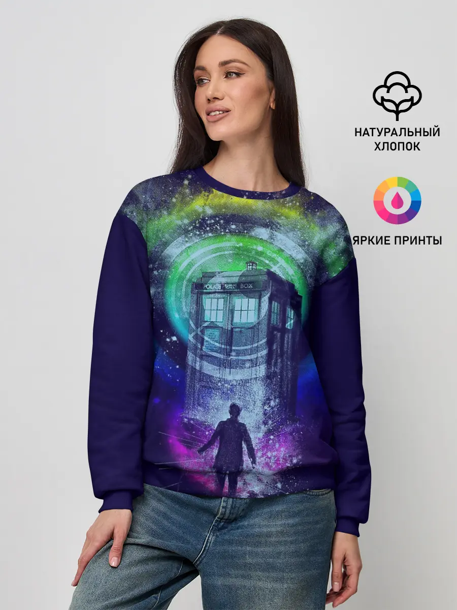 Женский свитшот / Доктор Кто