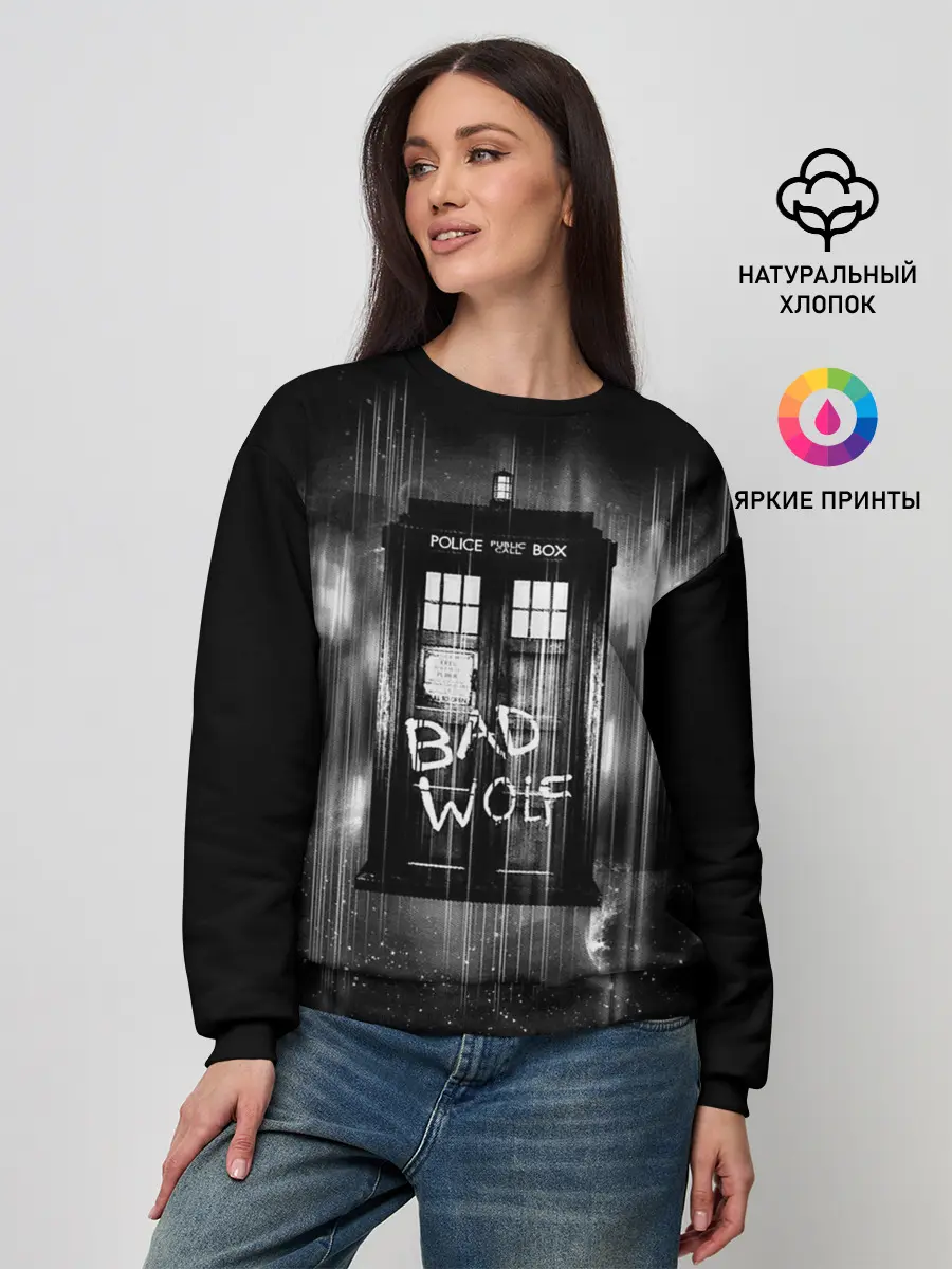 Женский свитшот / Doctor Who