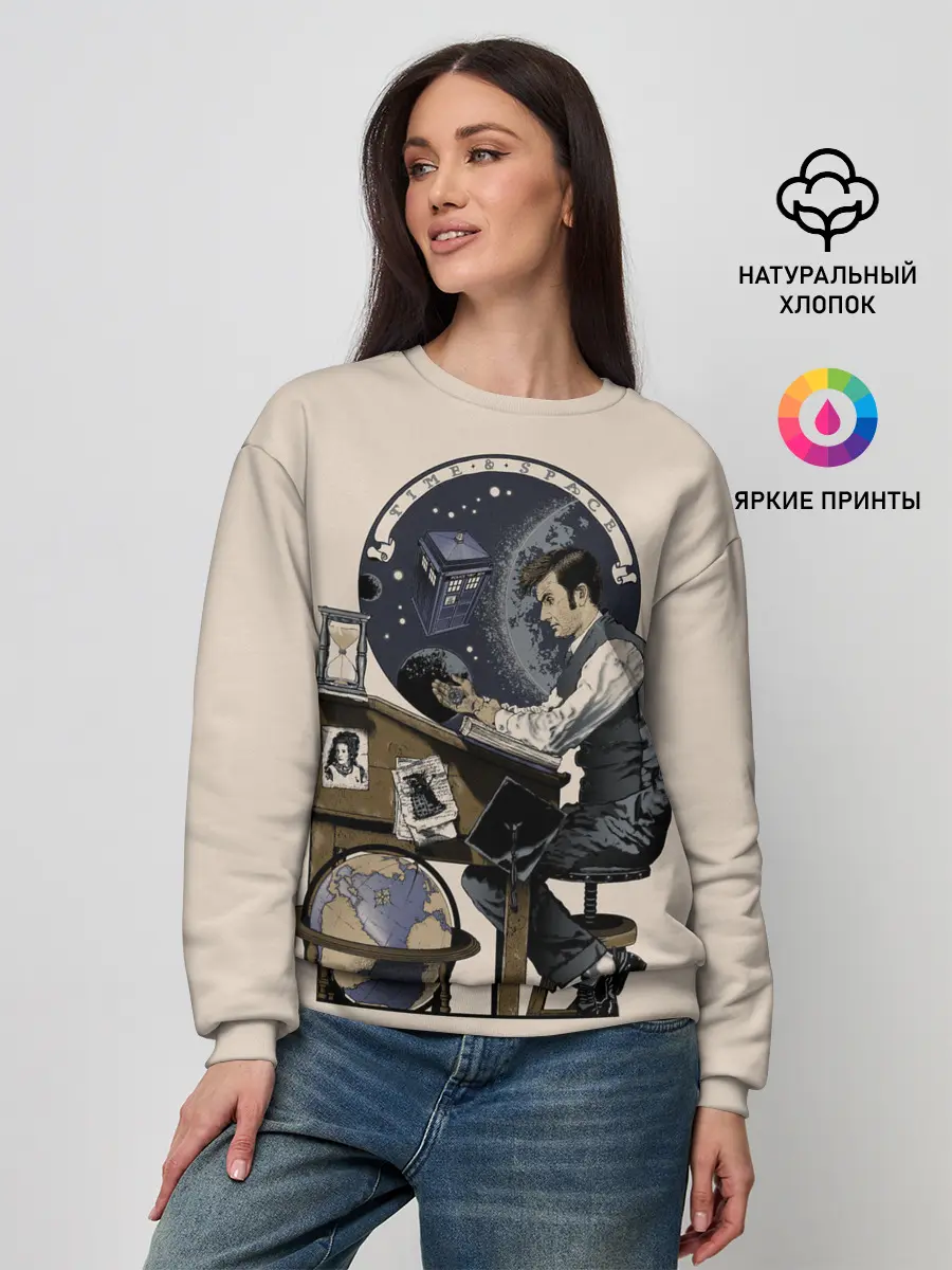 Женский свитшот / Doctor Who