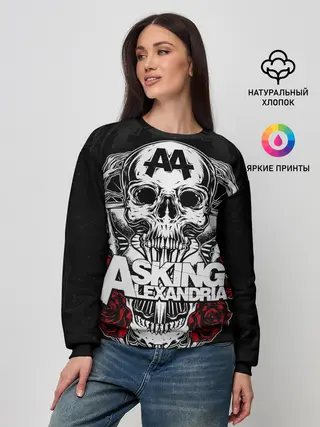 Женский свитшот / Asking Alexandria