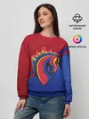 Женский свитшот / Конь!