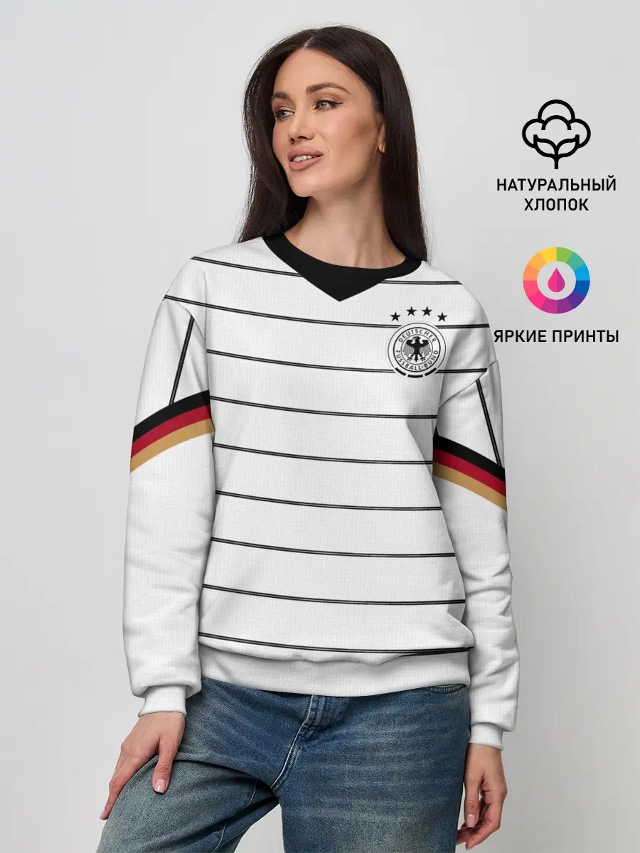 Женский свитшот / Germany home 2020 EURO
