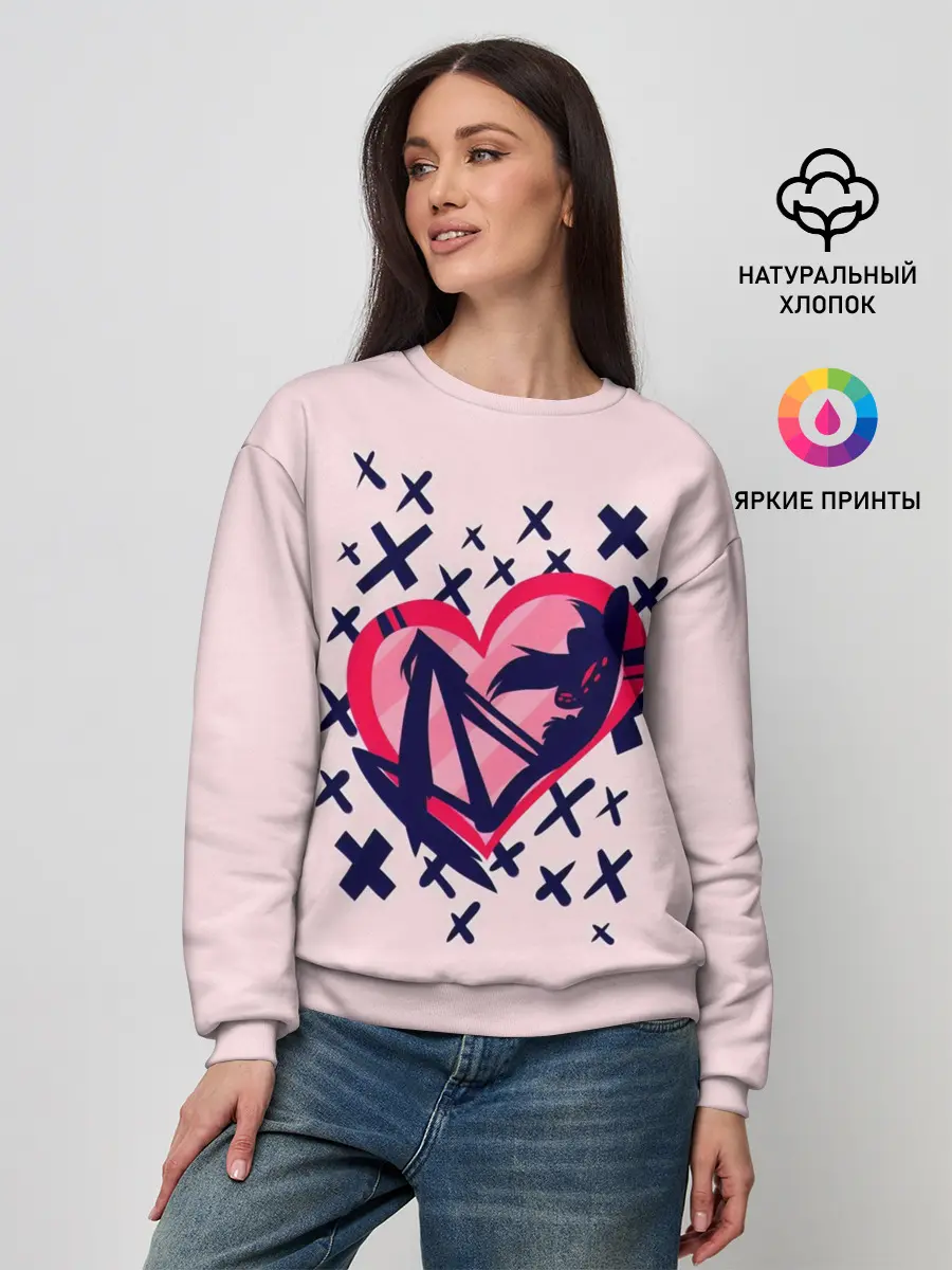 Женский свитшот / Отель Хазбин