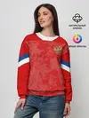 Женский свитшот / Russia home EURO 2020
