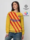 Женский свитшот / Messi 4-th kit 19-20