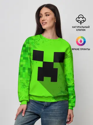 Женский свитшот / MINECRAFT