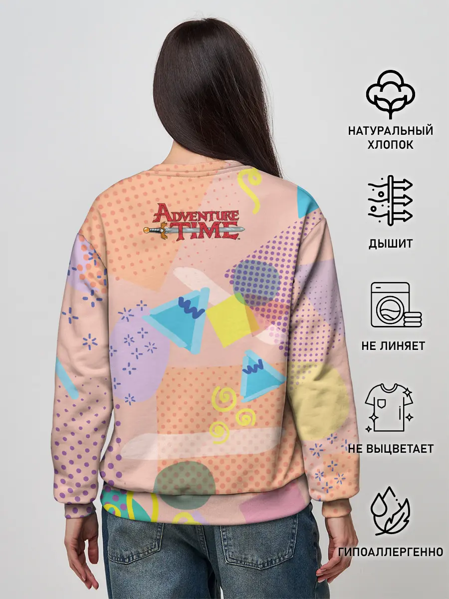 Женский свитшот / Принцесса Бубльгум и Марселин