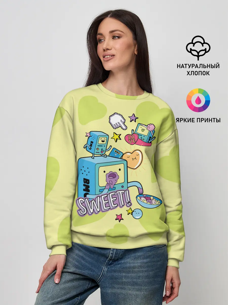 Женский свитшот / Sweet BMOs