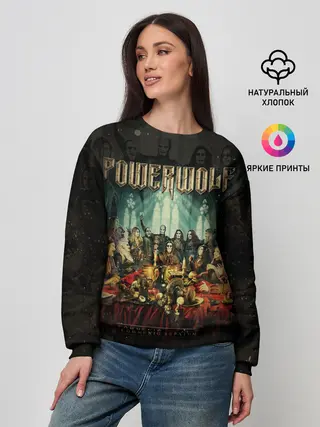 Женский свитшот / Powerwolf