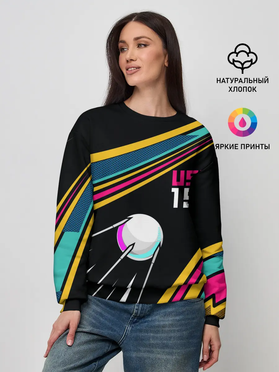 Женский свитшот / спутник СССР 1957