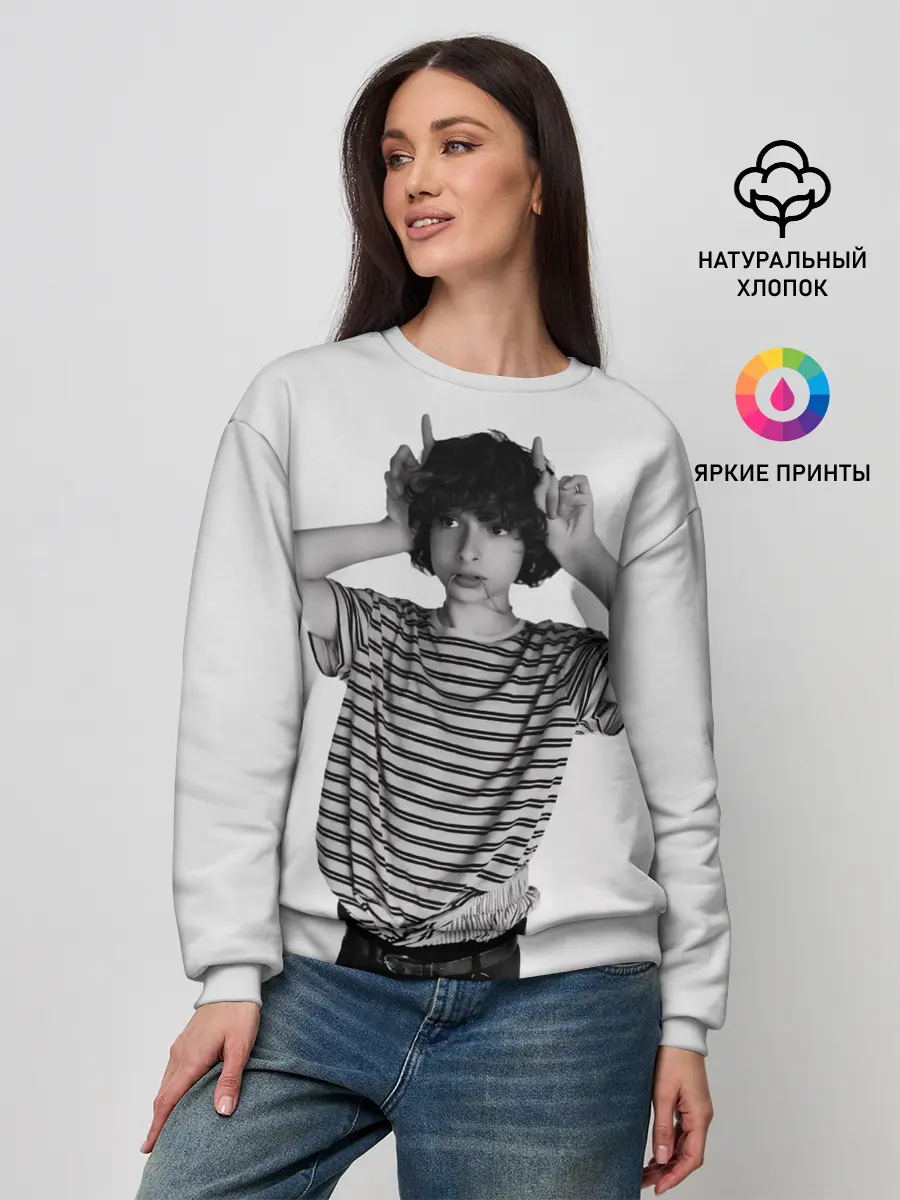 Женский свитшот / finn wolfhard