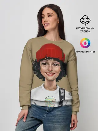 Женский свитшот / finn wolfhard