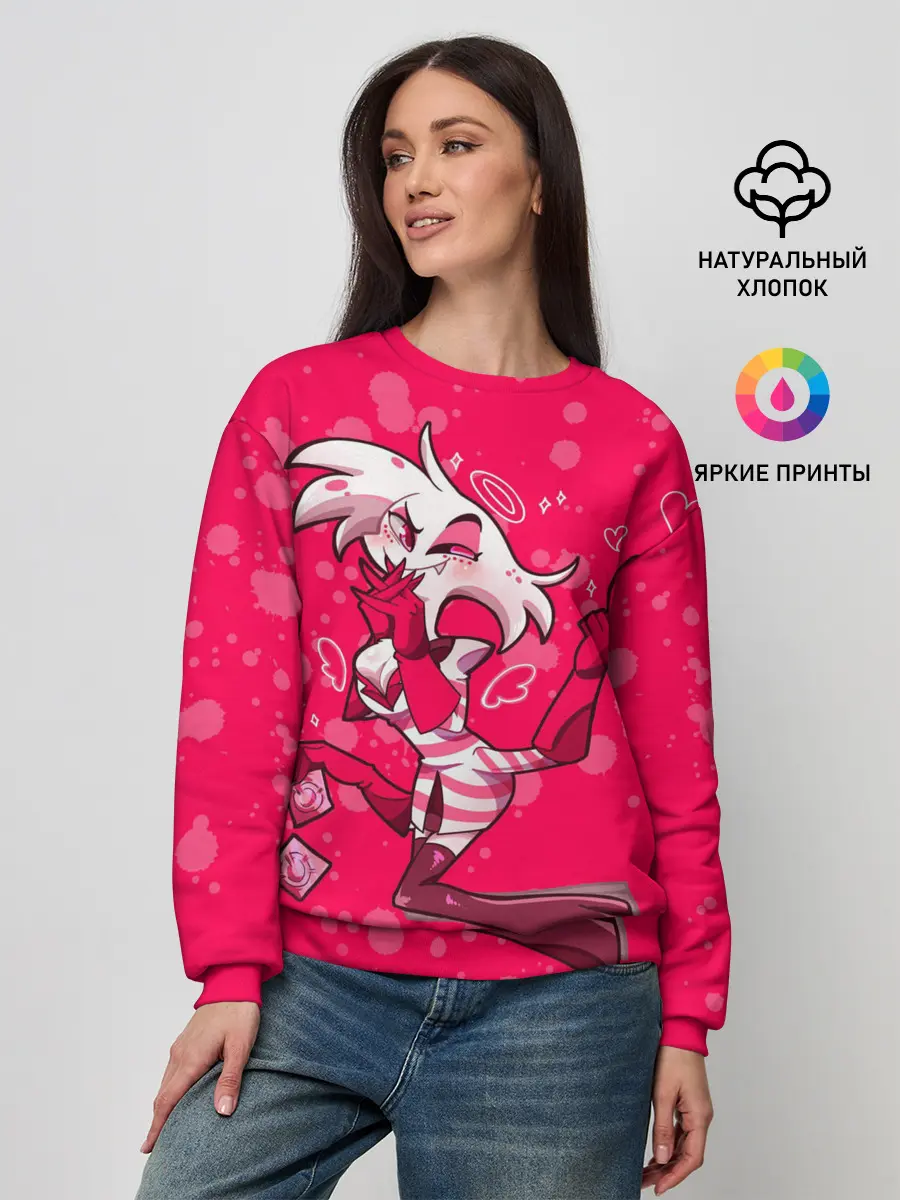 Женский свитшот / Hazbin Hotel