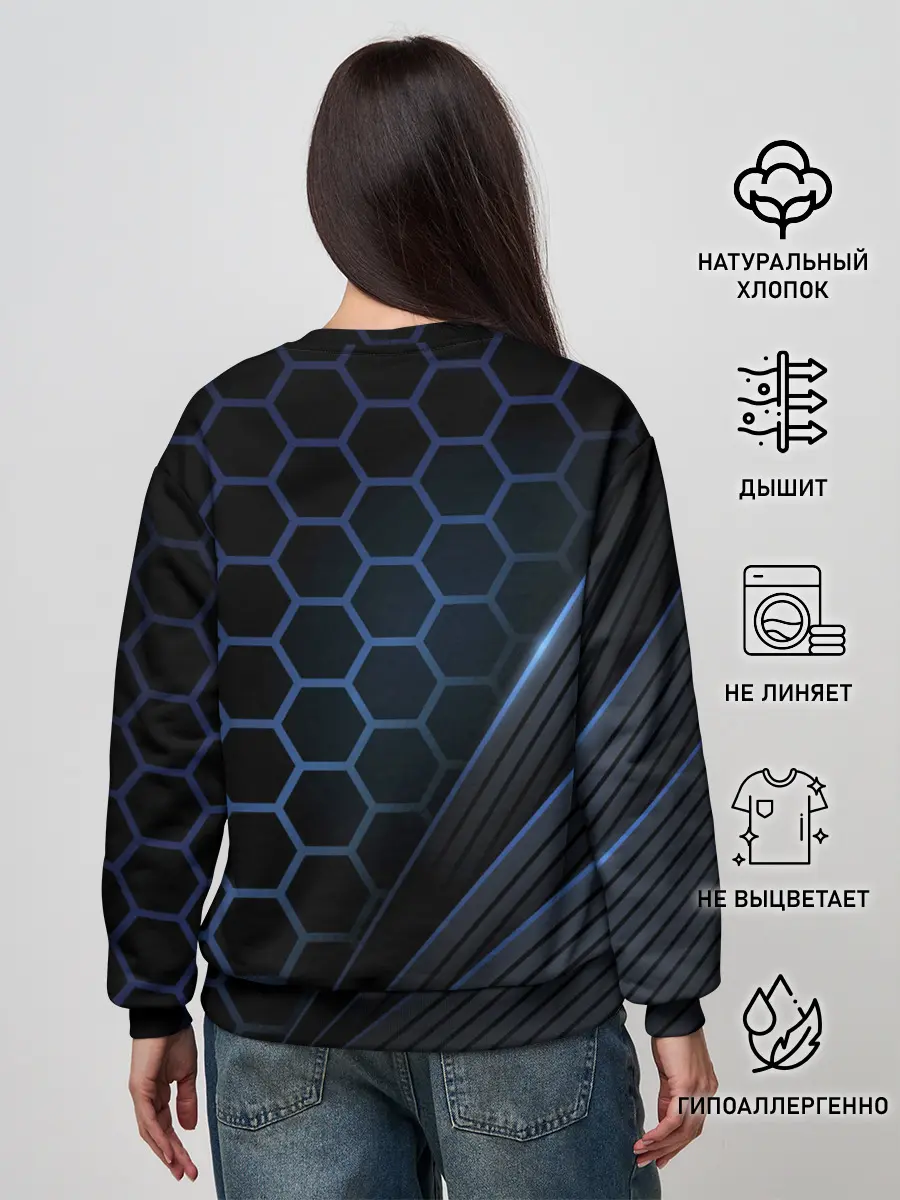 Женский свитшот / Tesla