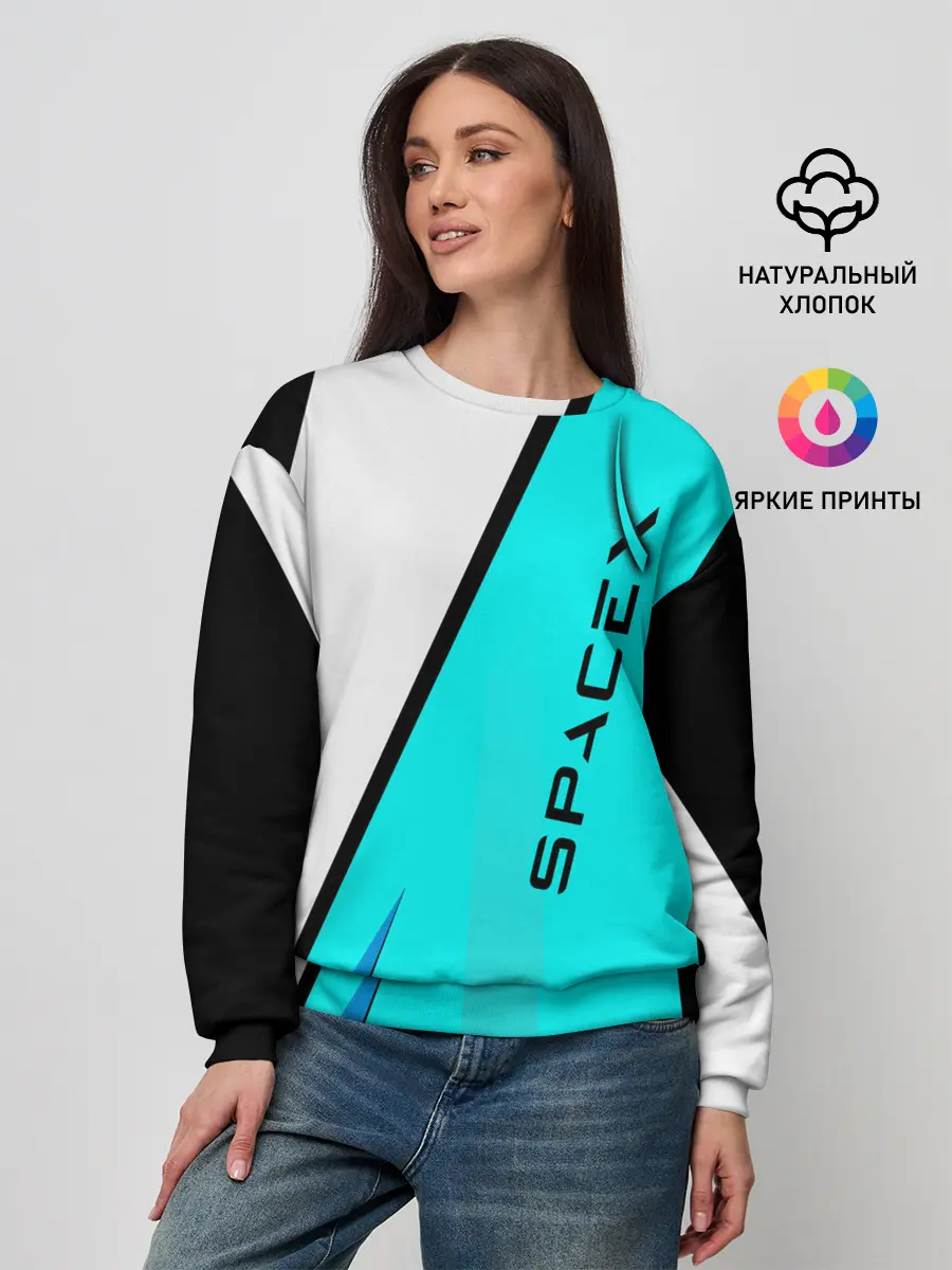 Женский свитшот / SpaceX