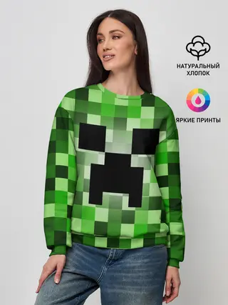 Женский свитшот / MINECRAFT