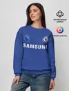 Женский свитшот / Фрэнк Лэмпард Челси Ретро