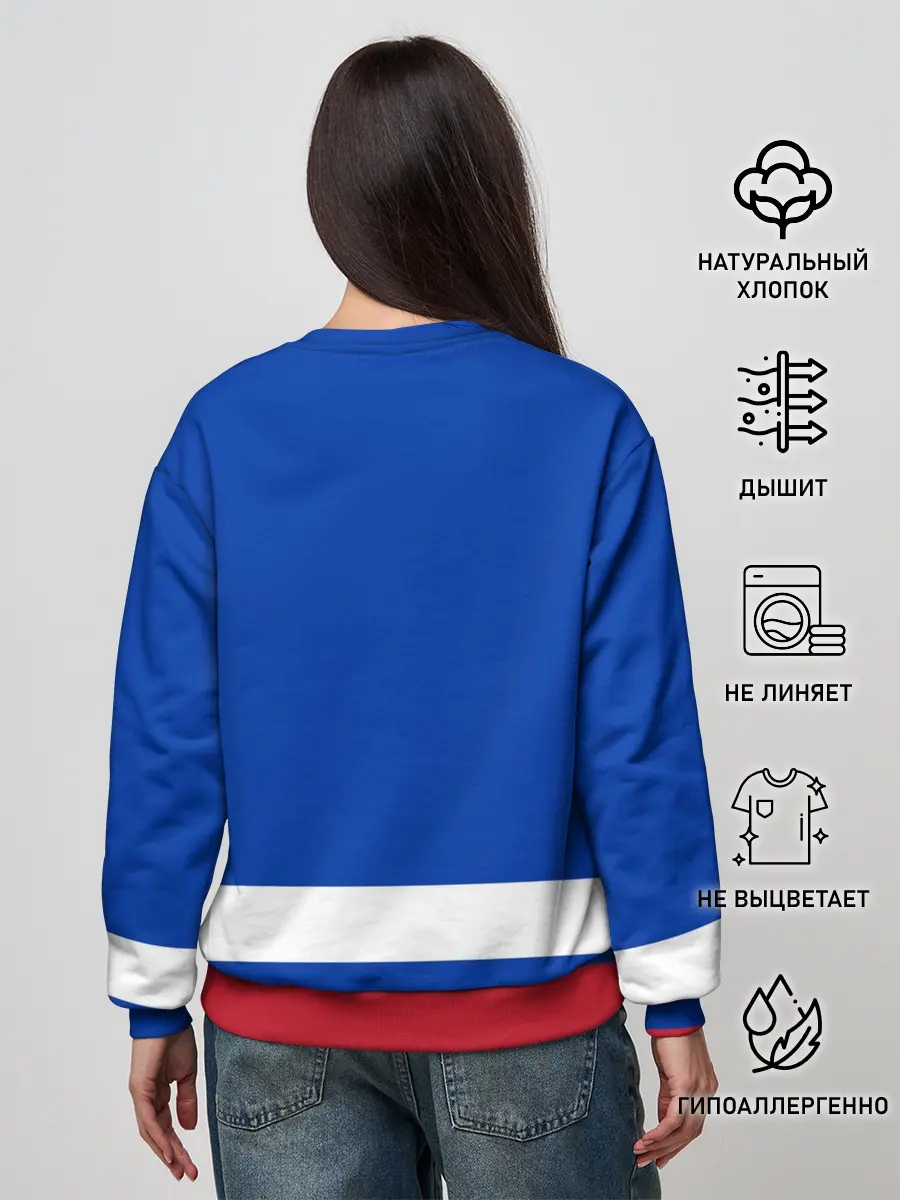 Женский свитшот / Нью-Йорк Рейнджерс НХЛ