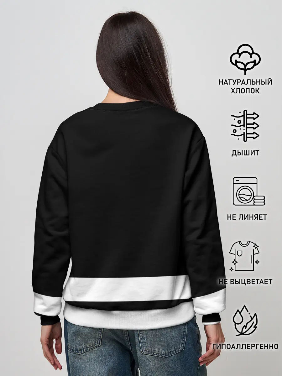 Женский свитшот / Лос-Анджелес Кингз НХЛ