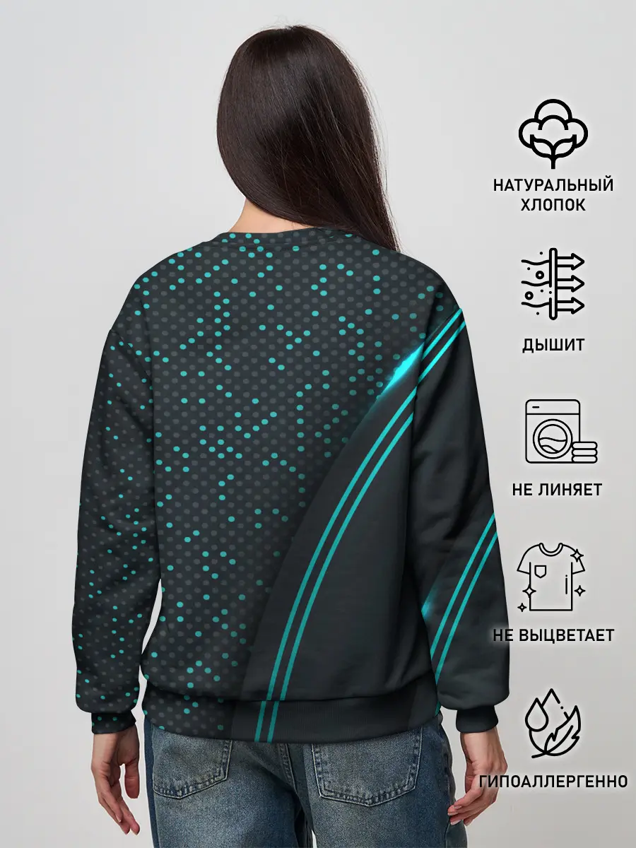 Женский свитшот / Mass Effect N7