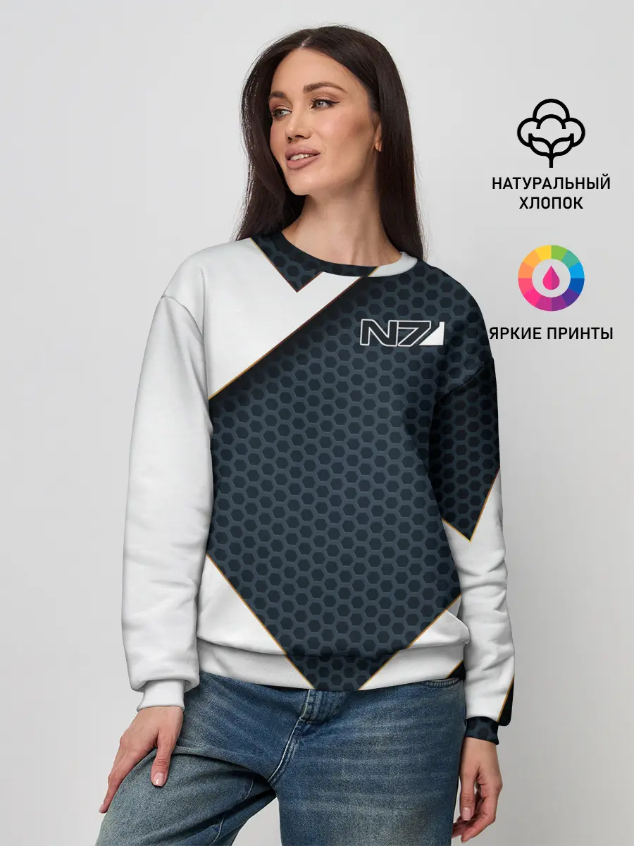 Женский свитшот / Mass Effect N7