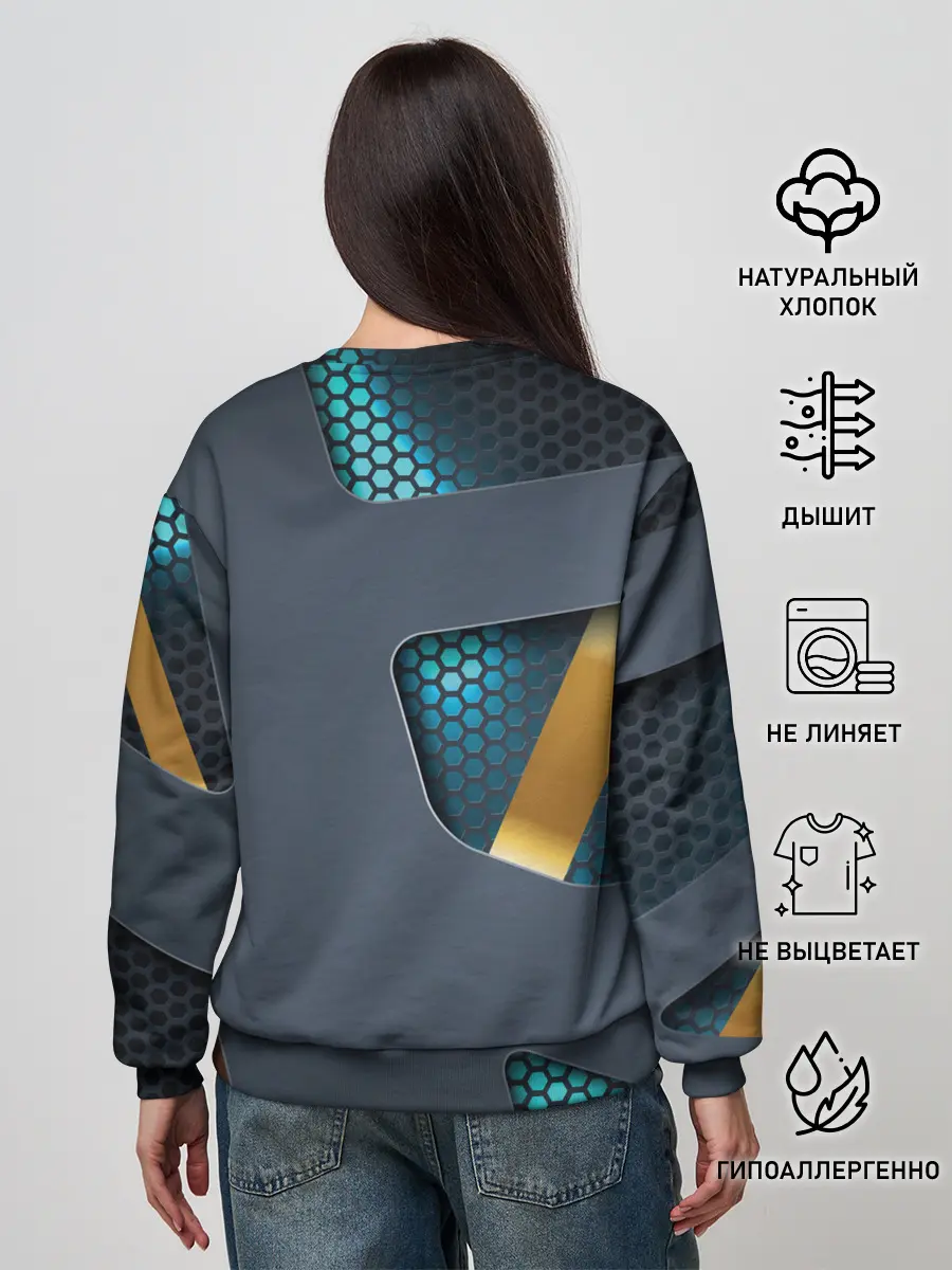 Женский свитшот / MASS EFFECT N7 | МАСС ЭФФЕКТ Н7