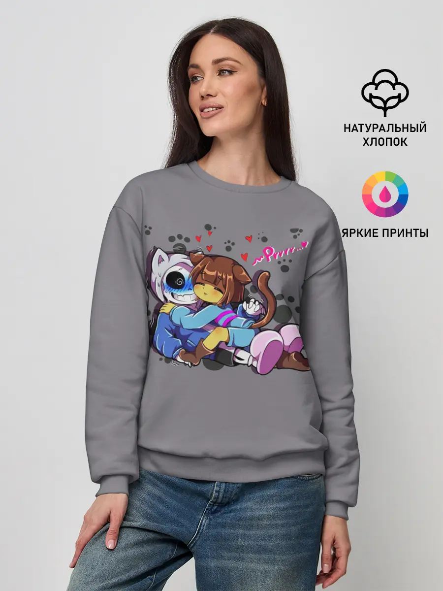 Женский свитшот / UNDERTALE