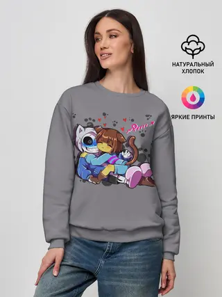 Женский свитшот / UNDERTALE