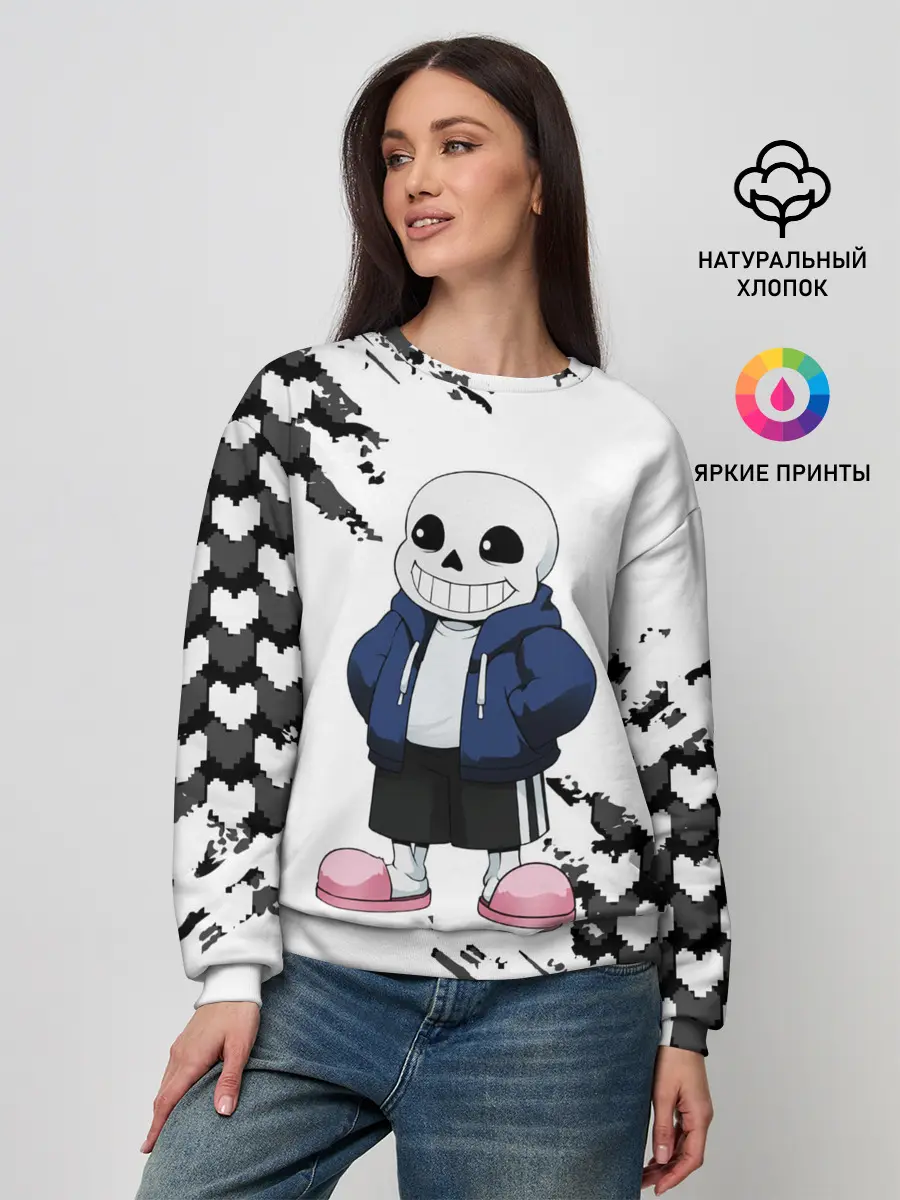 Женский свитшот / UNDERTALE