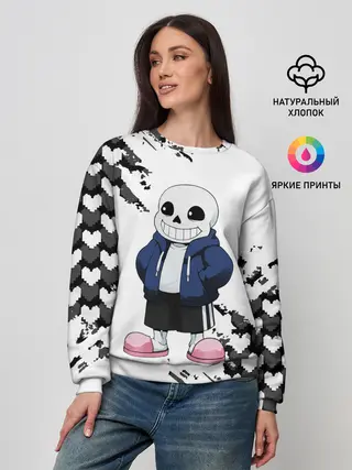 Женский свитшот / UNDERTALE