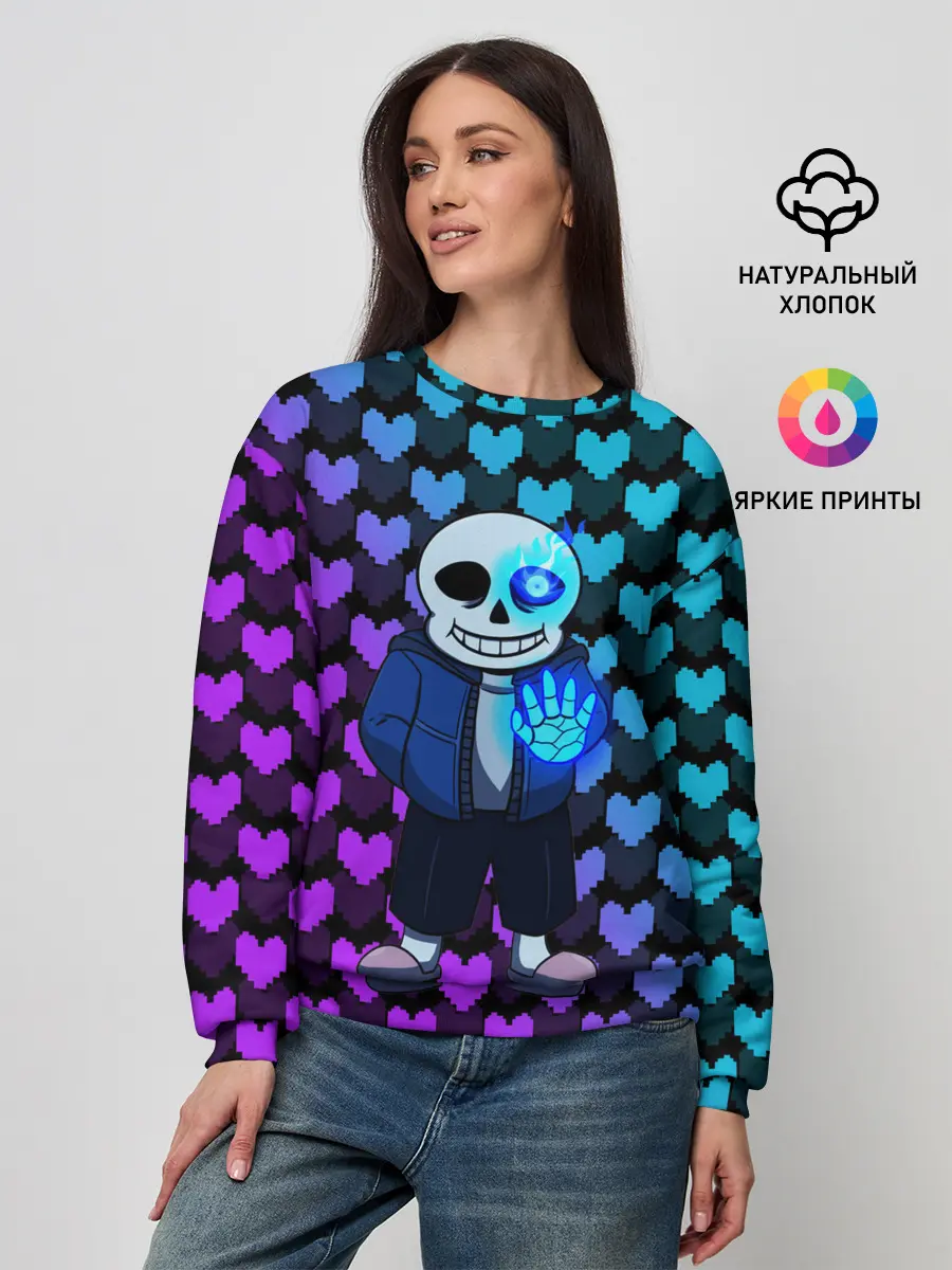 Женский свитшот / UNDERTALE