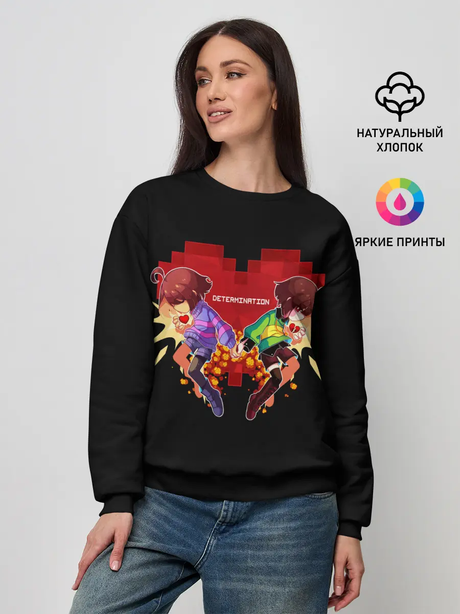 Женский свитшот / UNDERTALE