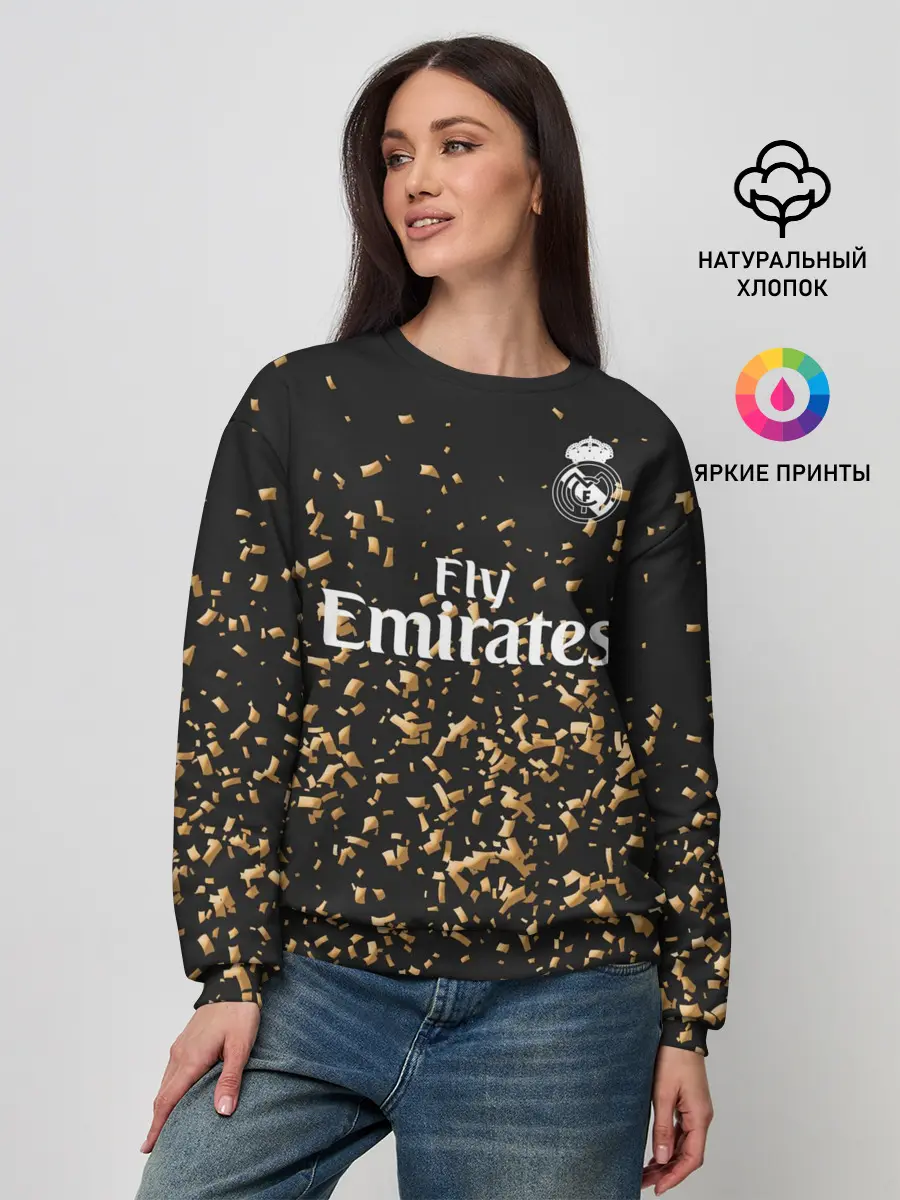 Женский свитшот / Real Madrid 4-th 19-20